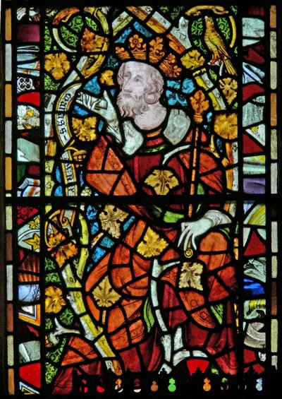 Window depicting Manesseh on the Tree of Jesse by English School