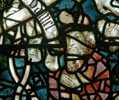 Window depicting Daniel on the Tree of Jesse by English School