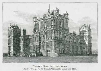 Wollaton Hall, Nottinghamshire by English School