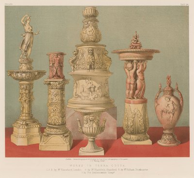 Works in Terra Cotta by English School