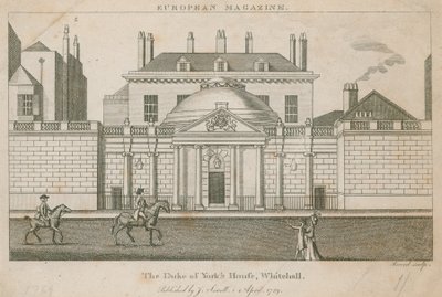 York House, Whitehall by English School