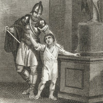 Young Hannibal Swearing Enmity to the Romans by English School