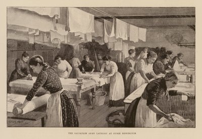 Salvation Army laundry at Stoke Newington by Enoch Ward