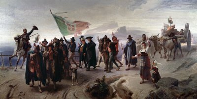 Annexation of the Abruzzo Region to Unified Italy in 1861 by Enrico Gamba
