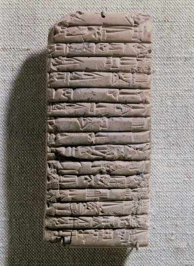 Purchase of a Slave by Lugal-Ushumgal, Prince of Lagash, Vassal of Naram-Sin by Erich Lessing