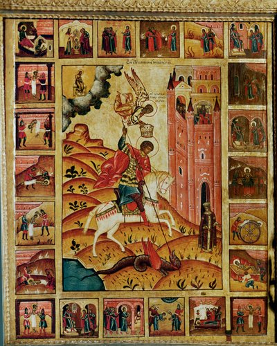 Saint George and the Dragon by Erich Lessing