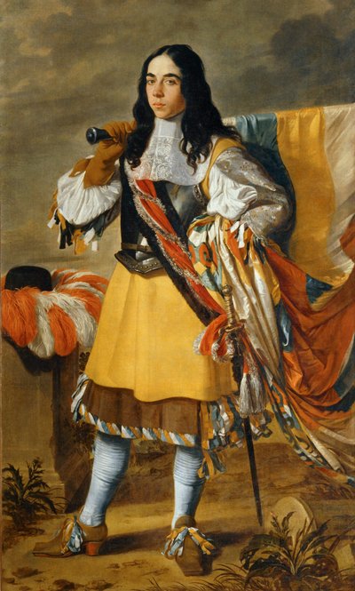 A Standard Bearer by Erich Lessing