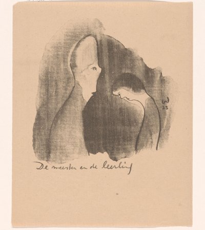 The Master and the Pupil by Erich Wichmann