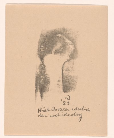 Not So Much an Idealist as an Ideologue by Erich Wichmann