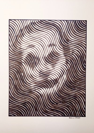 Optical Illusion Face by Erik Van Velzen