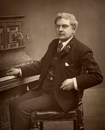 Arthur Cecil, British actor, comedian, playwright and theatre manager by Ernest Barraud