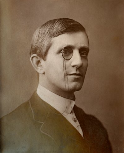 Brandon Thomas, British actor, playwright and song writer, 1887 by Ernest Barraud