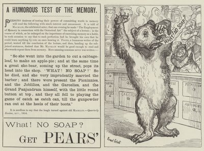 Advertisement, Pears