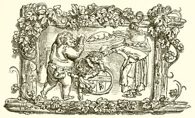 The Old Woman and the Empty Cask by Ernest Henry Griset