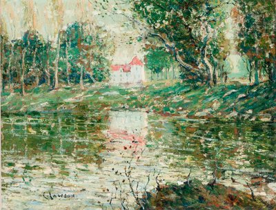 The Mill Pond by Ernest Lawson