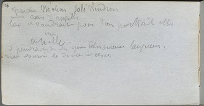 Sketchbook, page 95: Notes by Jean Louis Ernest Meissonier