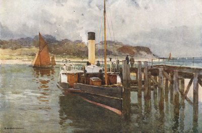 Bembridge Harbour by Ernest William Haslehust