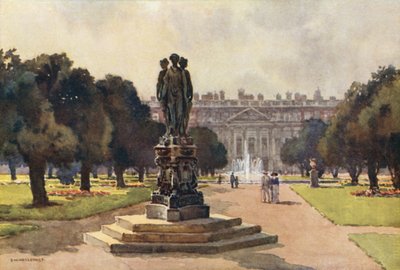 East Front from the Long Water by Ernest William Haslehust