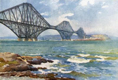 Forth Bridge and Coast of Fife by Ernest William Haslehust
