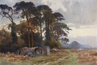 Gipsies at Coldharbour by Ernest William Haslehust