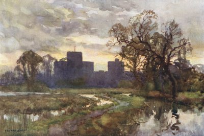 St. Cross from the Meadows by Ernest William Haslehust
