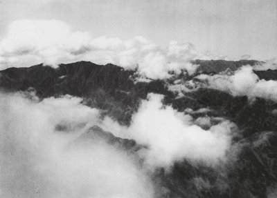 Hua Shan, Pai Yun, Shensi, White Clouds Round the Summit of the Sacred Mount by Ernst Boerschmann
