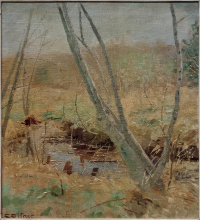 Upper Course of the Alster by Ernst Eitner