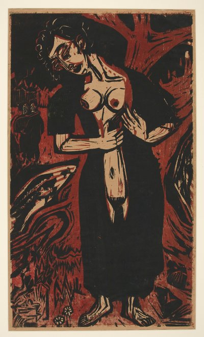 The Suicide by Ernst Ludwig Kirchner