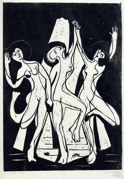 Dance of Colors by Ernst Ludwig Kirchner