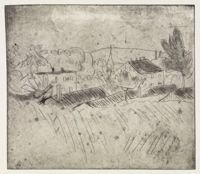 Moritzburg Bathers, Woman in Hammock - By the Lake Shore/Ear Field and Nursery, Golberode by Ernst Ludwig Kirchner