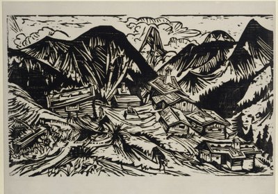 Stafelalp by Ernst Ludwig Kirchner