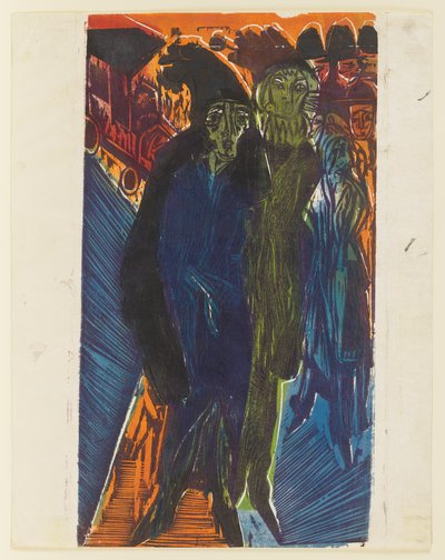 Street Scene (after the Painting 