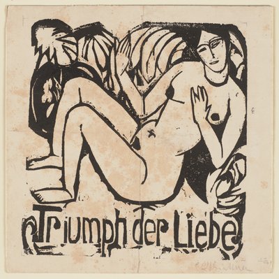Triumph of Love by Ernst Ludwig Kirchner