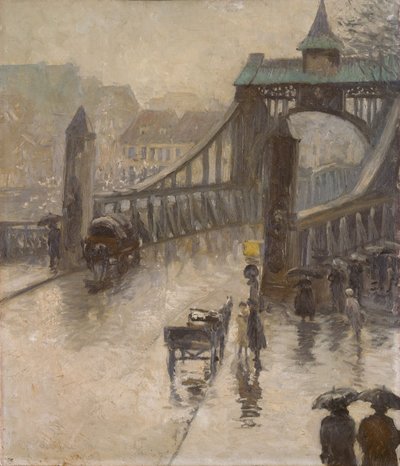 Weser Bridge by Ernst Müller-Scheebel