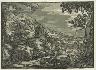 Arcadian Landscape by Esaias van de Velde