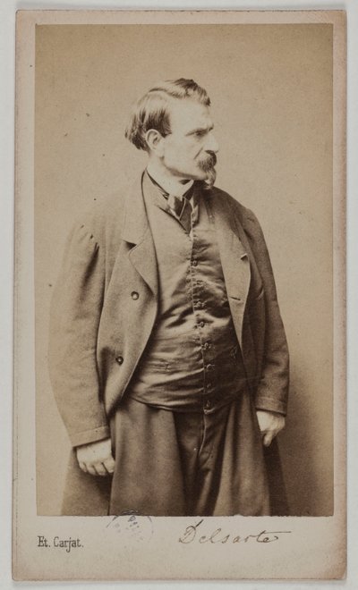 Portrait of François Delsarte, c.1870-90 by Etienne Carjat