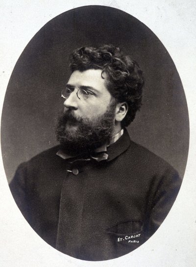 Portrait of the Composer Georges Bizet by Etienne Carjat