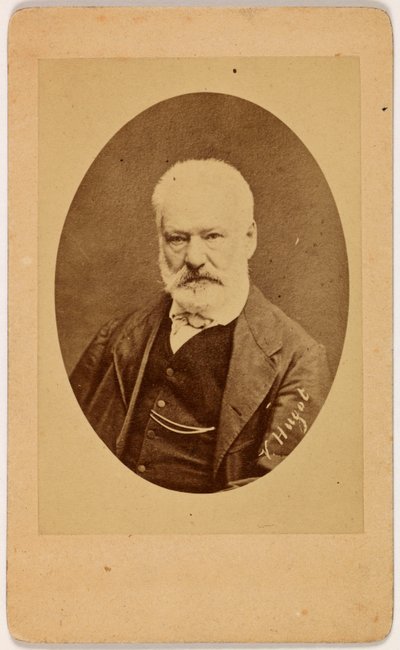 Victor Hugo Facing by Etienne Carjat