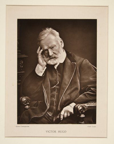 Victor Hugo, from La Galerie Contemporaine by Etienne Carjat