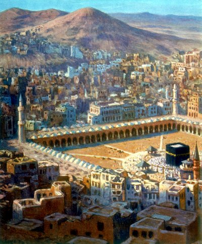 View of Mecca, from La Vie de Mohammed, Prophete d