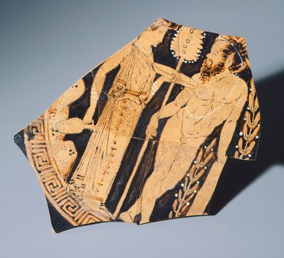 Kylix by the Villia Giulia Painter (fragment) by Etruscan