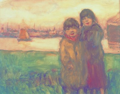 Sister and Brother by Eugeen van Mieghem