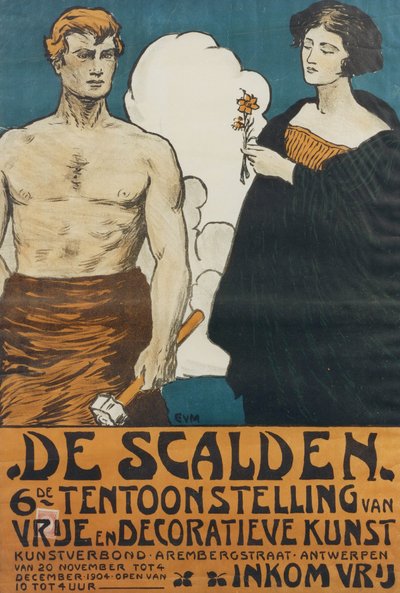 Sixth Exhibition De Scalden by Eugeen van Mieghem