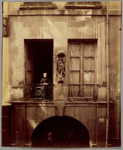 Ancient College of Chanac, 12 rue de Bièvre by Eugène Atget