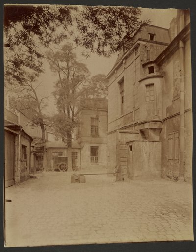 Old Carmelite Convent, Lavalière Hotel, To Disappear, Rue Saint-Jacques by Eugène Atget