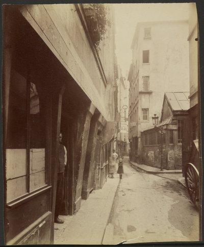 At the Corner of Rue de Venise, No. 14 (4th) by Eugène Atget