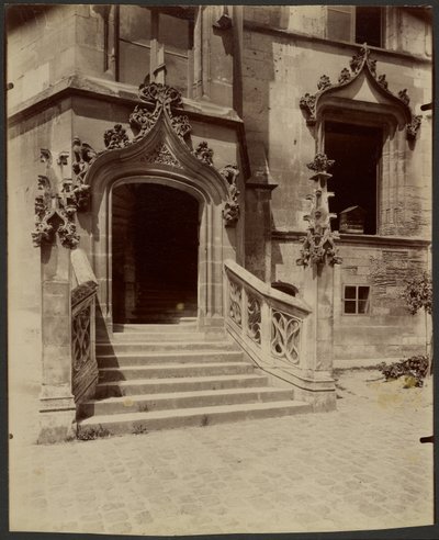 Beauvais, Former Palace of Justice by Eugène Atget
