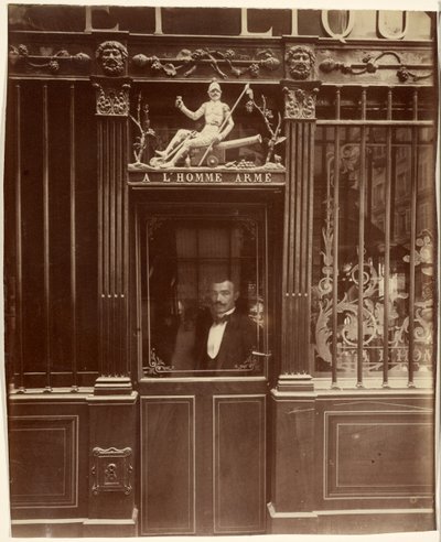 Café, 25, rue des Blancs-Manteaux by Eugène Atget