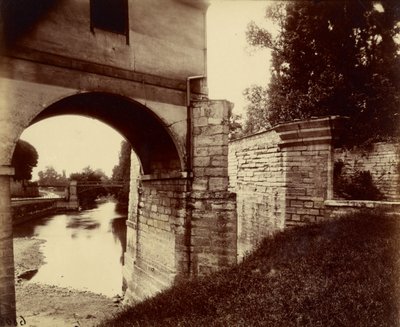 Charenton, Old Mill (The Old Mill, Charenton) by Eugène Atget