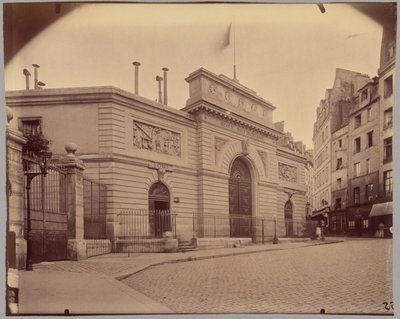Polytechnic School, Descartes Street by Eugène Atget
